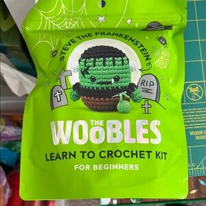 The Woobles Steve the Frankenstein Crochet Kit for Beginners